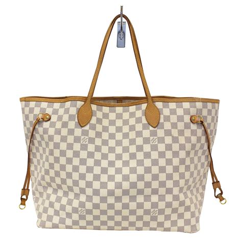 Louis Vuitton white tote